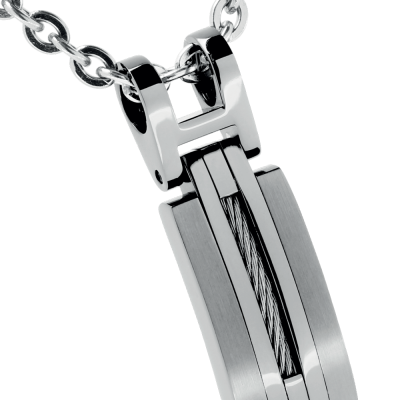Pendentif TRINIDAD en acier