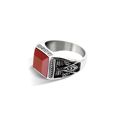 Rock jaspe rouge