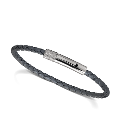 Driver cuir gris