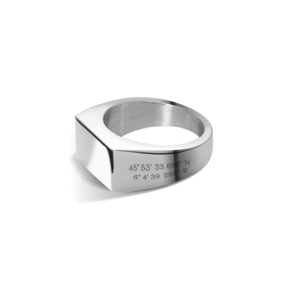 Bague WAY 10mm Acier poli