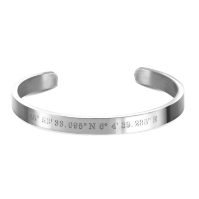 Bracelet jonc WAY Acier...