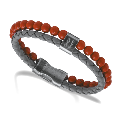 Bracelet KARMA 5mm Cuir...