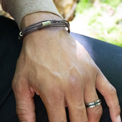 Bracelet TOTEM PVD Jaune...
