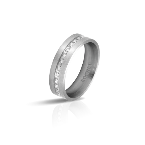 Bague Acier APOLLO 6mm...