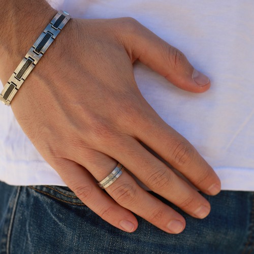 Bracelet Acier APOLLO 9mm...