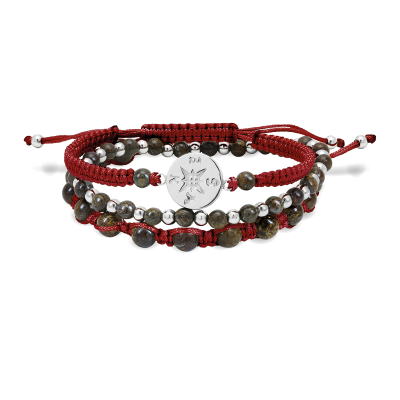 Bracelets BOHEME Rouge...