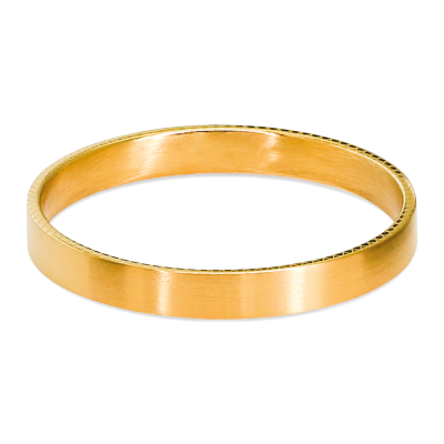 Bague Acier satiné PURE 3mm...