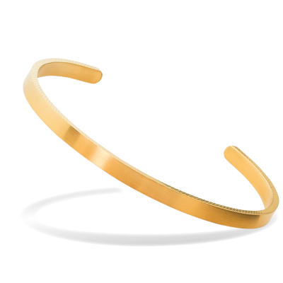 Bracelet jonc PURE 4mm PVD...