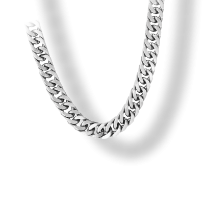 Collier Acier satiné...