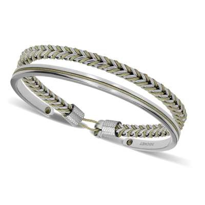 Bracelets DUETTO 8mm Acier...