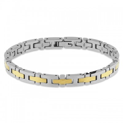 Bracelet EMPREINTE en acier...