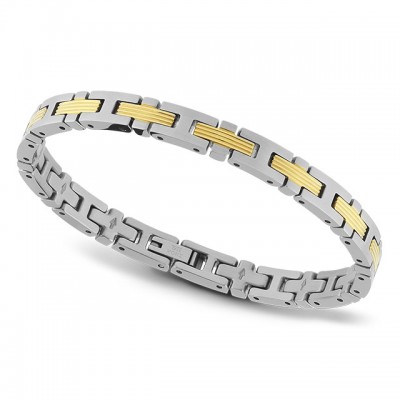 Bracelet EMPREINTE en acier...
