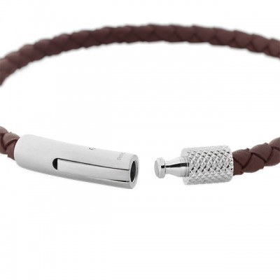 Bracelet DRIVER acier poli...