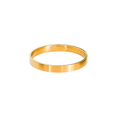 Bague PURE en acier satiné...