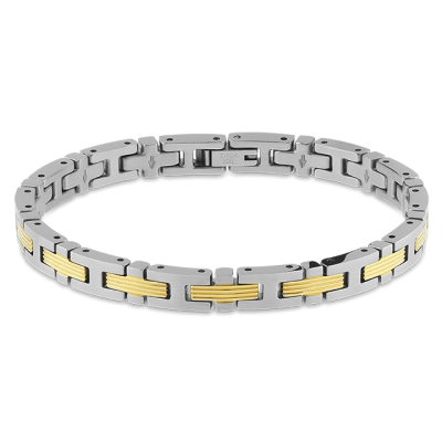 Bracelet EMPREINTE en acier...