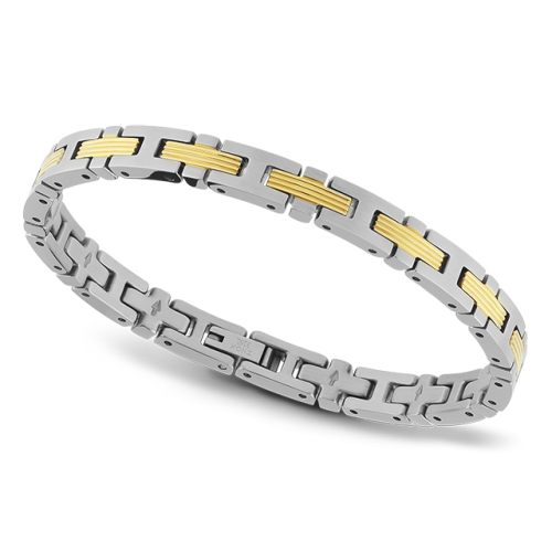 Bracelet EMPREINTE en acier...
