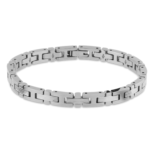 Bracelet EMPREINTE en acier...