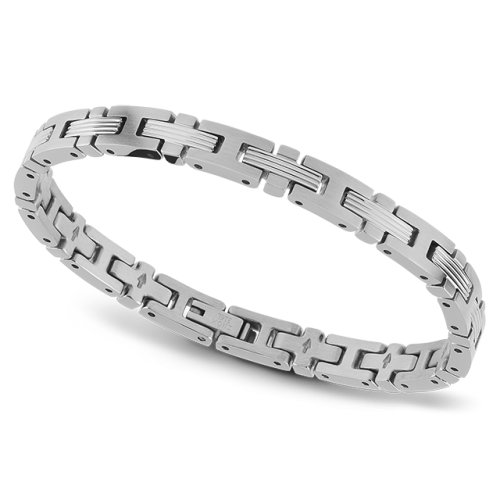 Bracelet EMPREINTE en acier...