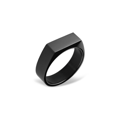 Bague MYSTERES en acier PVD...